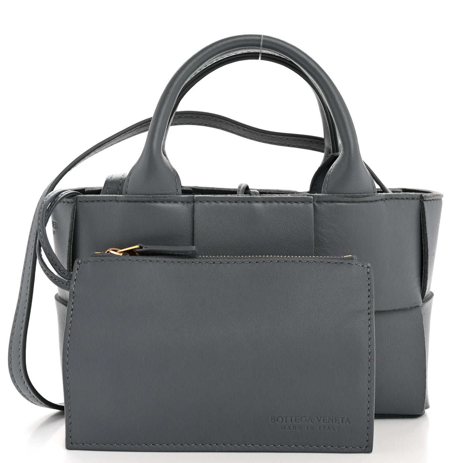 Nappa Maxi Intrecciato Arco Tote Thunder Thunder