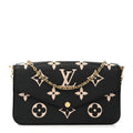 Empreinte Monogram Giant Felicie Pochette Black Beige