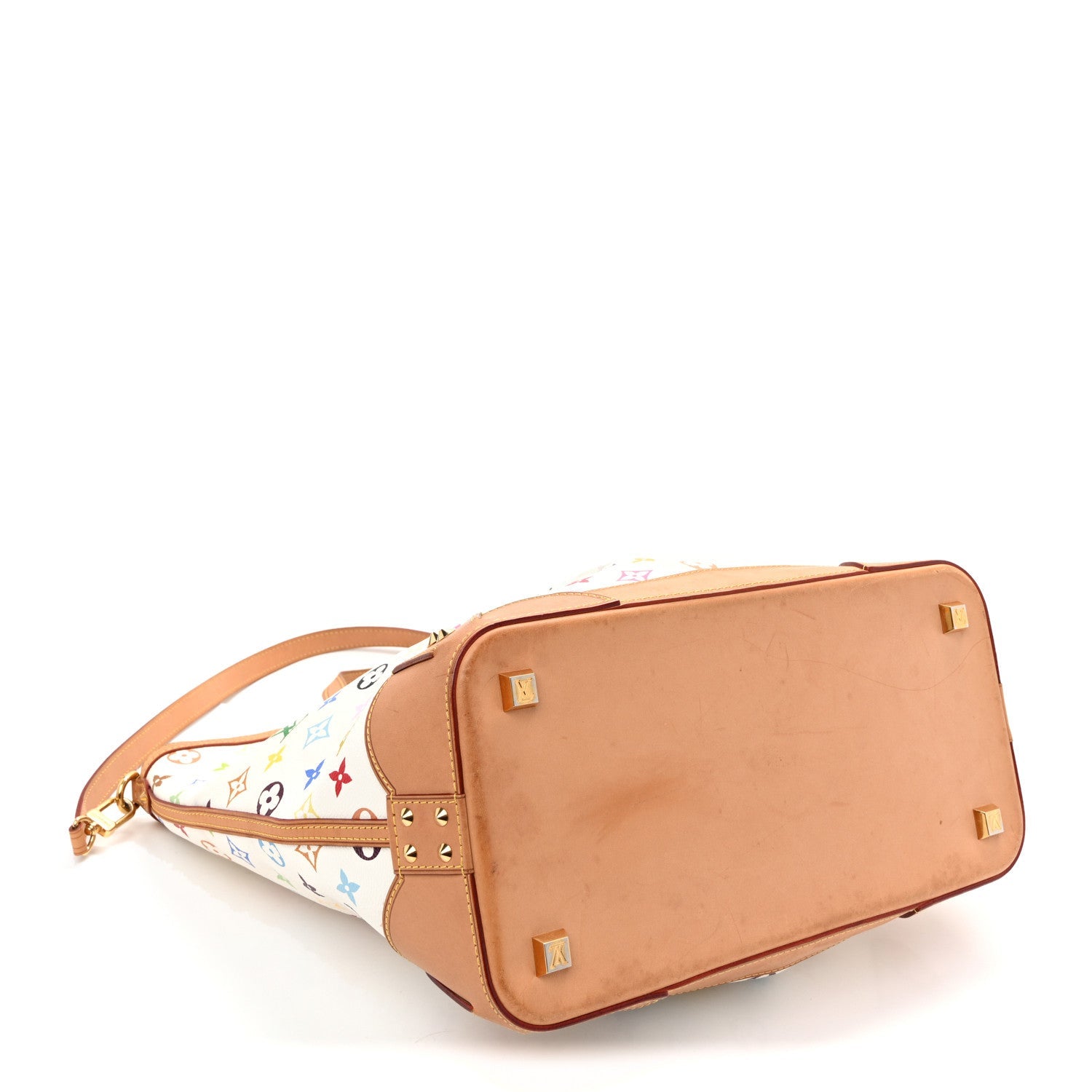 Monogram Multicolor Sharleen GM White White
