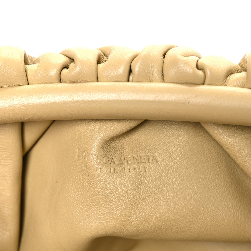 Butter Calfskin The Mini Pouch Almond