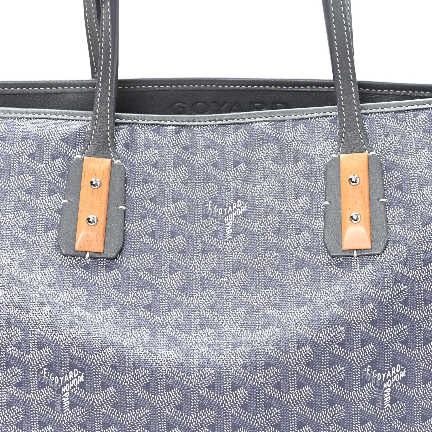 Goyardine Marquises Tote Grey