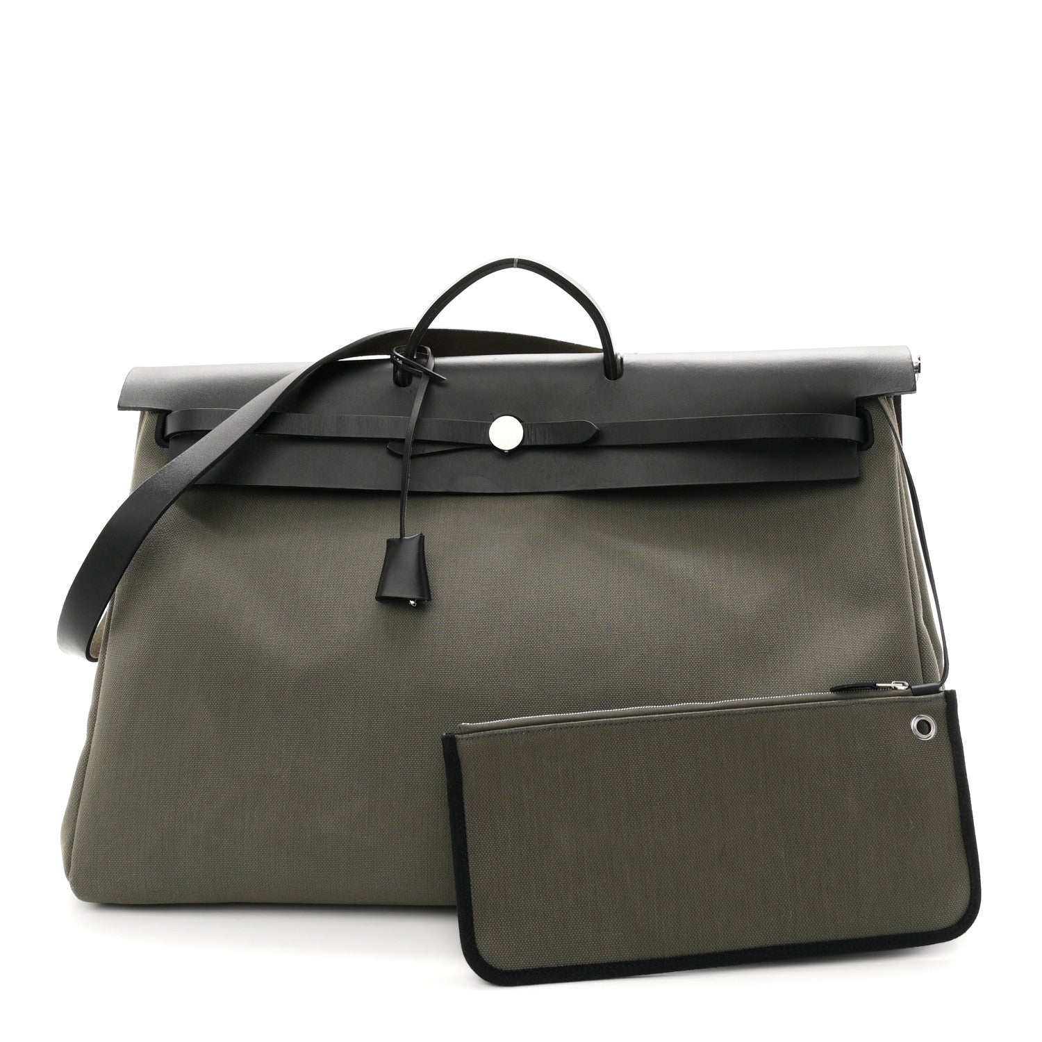Military Toile Vache Hunter Herbag Cabine Zip 50 Kaki Black