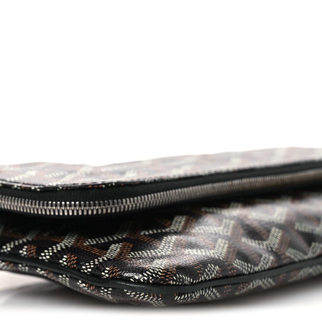 Goyardine Sainte Marie Soft Clutch Black