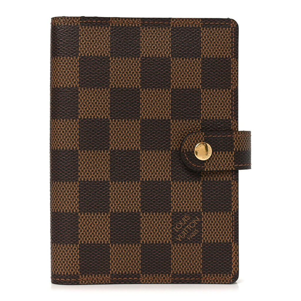 Damier Ebene Small Ring Agenda Cover