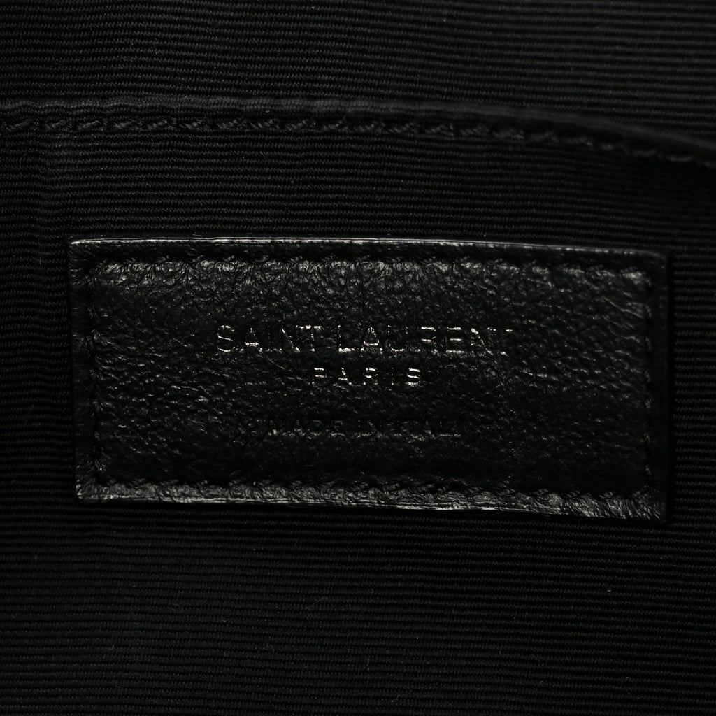 Calfskin Matelasse Monogram Lou Camera Bag Black