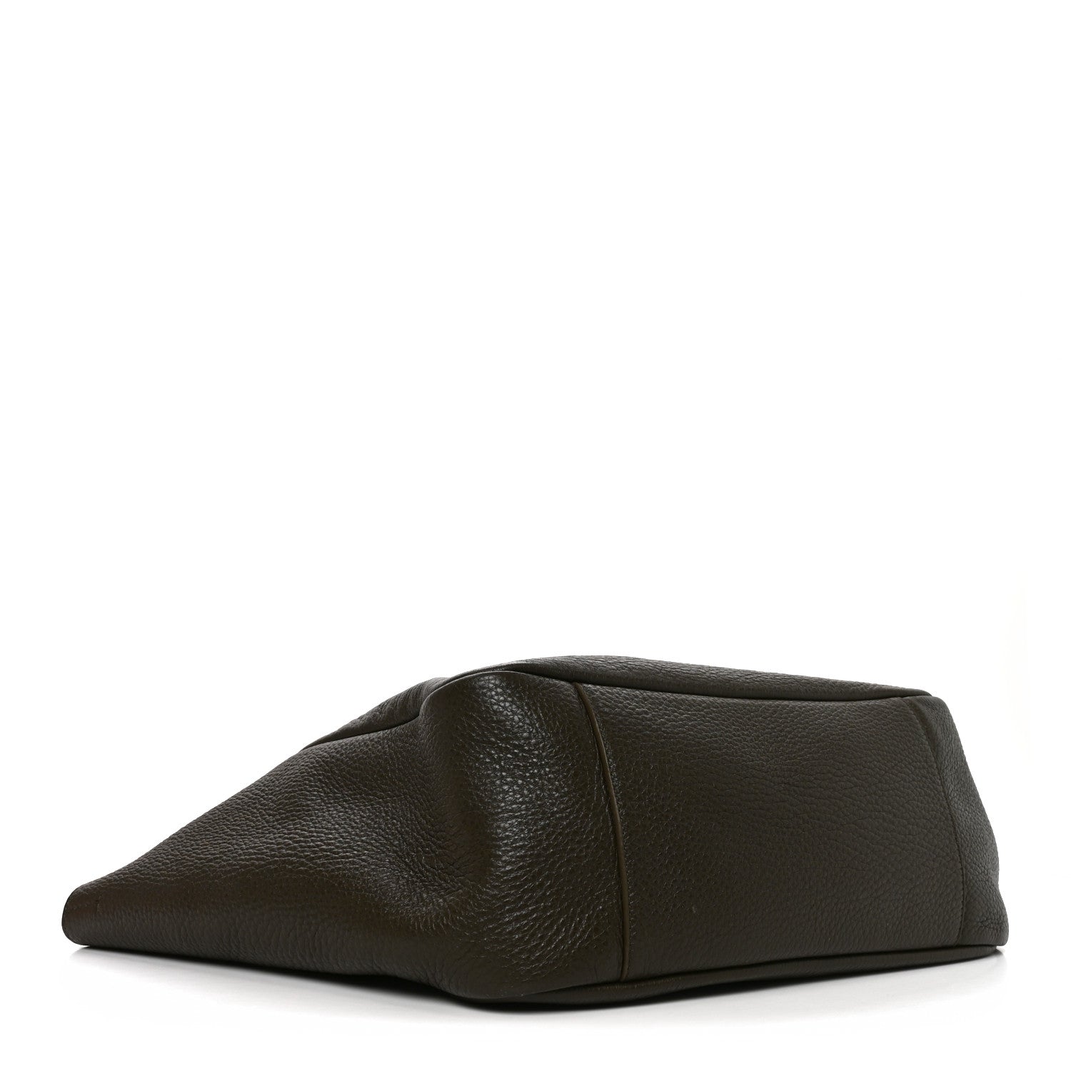 Grained Deerskin Bea Tote Light Musk