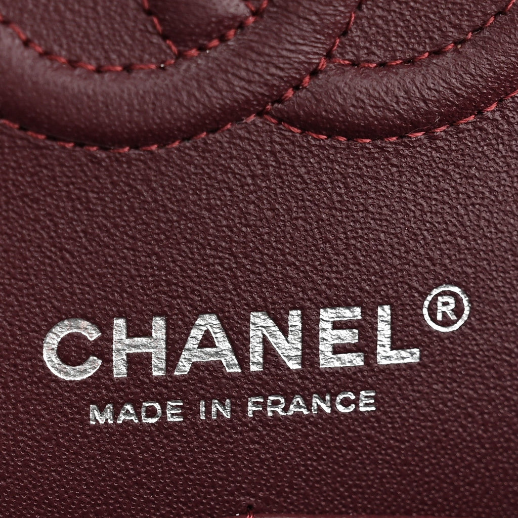 Caviar Quilted Small Double Flap Black