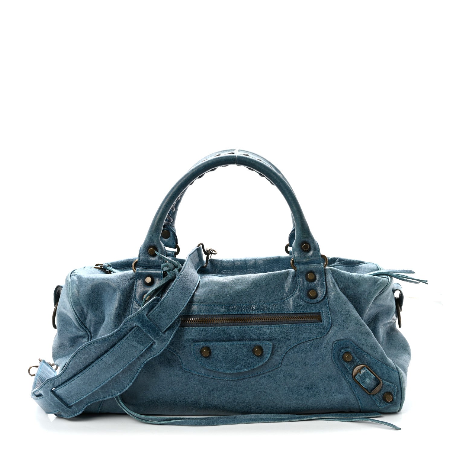 Chevre Classic Hardware Twiggy Bleu