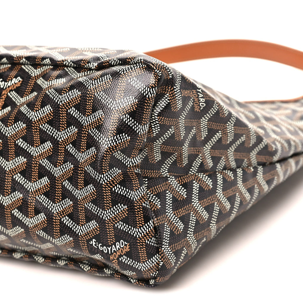 Goyardine Boheme Hobo Black Gold