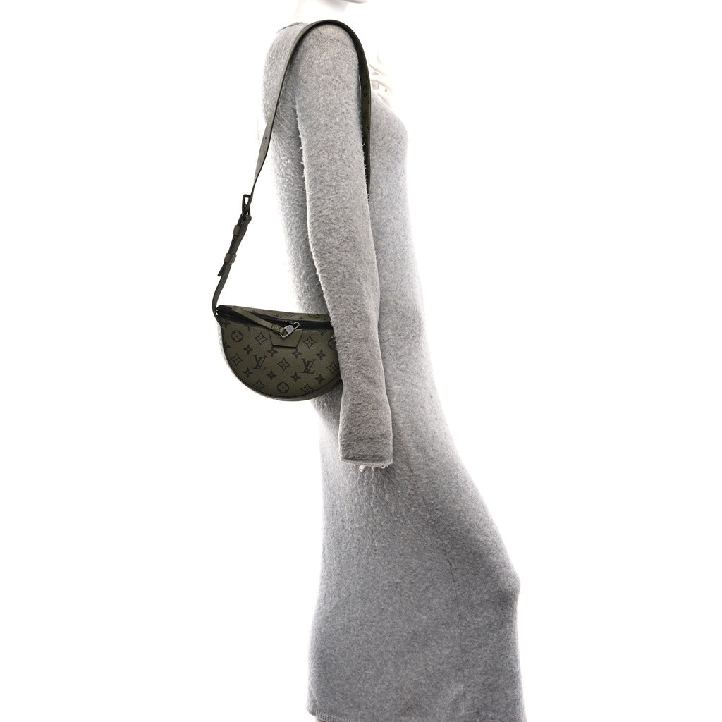 Monogram Eclipse LV Moon Crossbody Khaki Green
