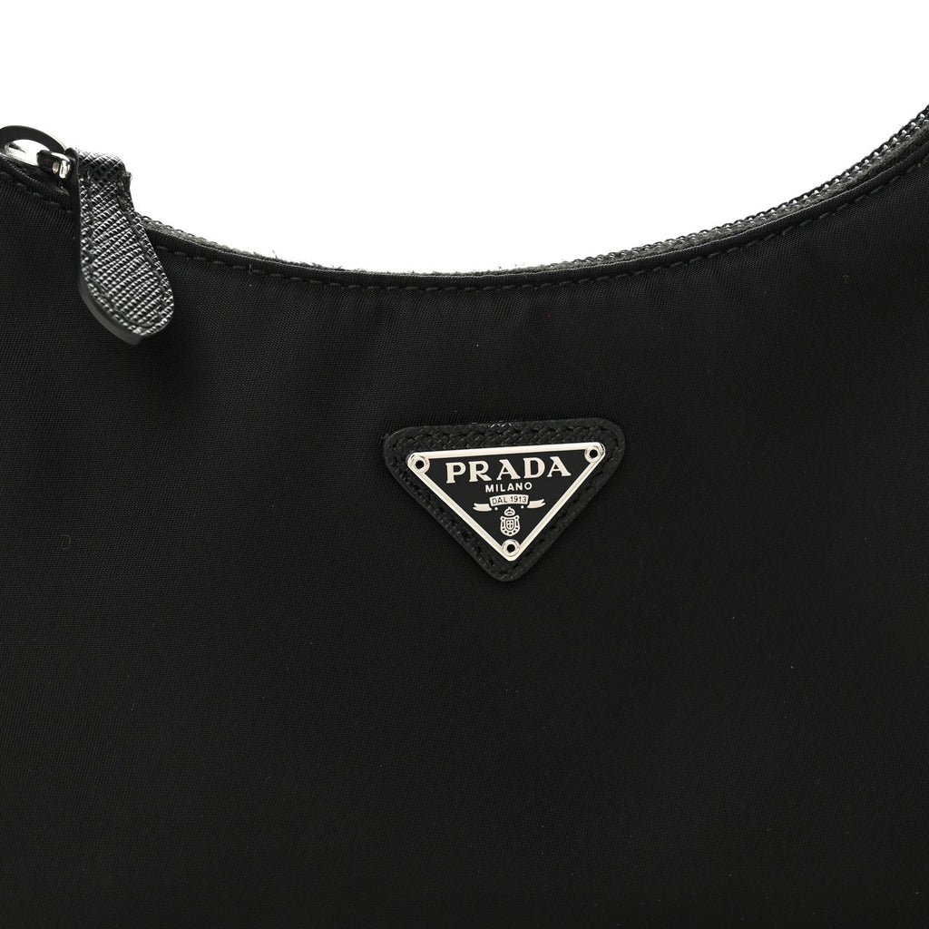 Tessuto Nylon Mini Re-Edition 2000 Bag Black