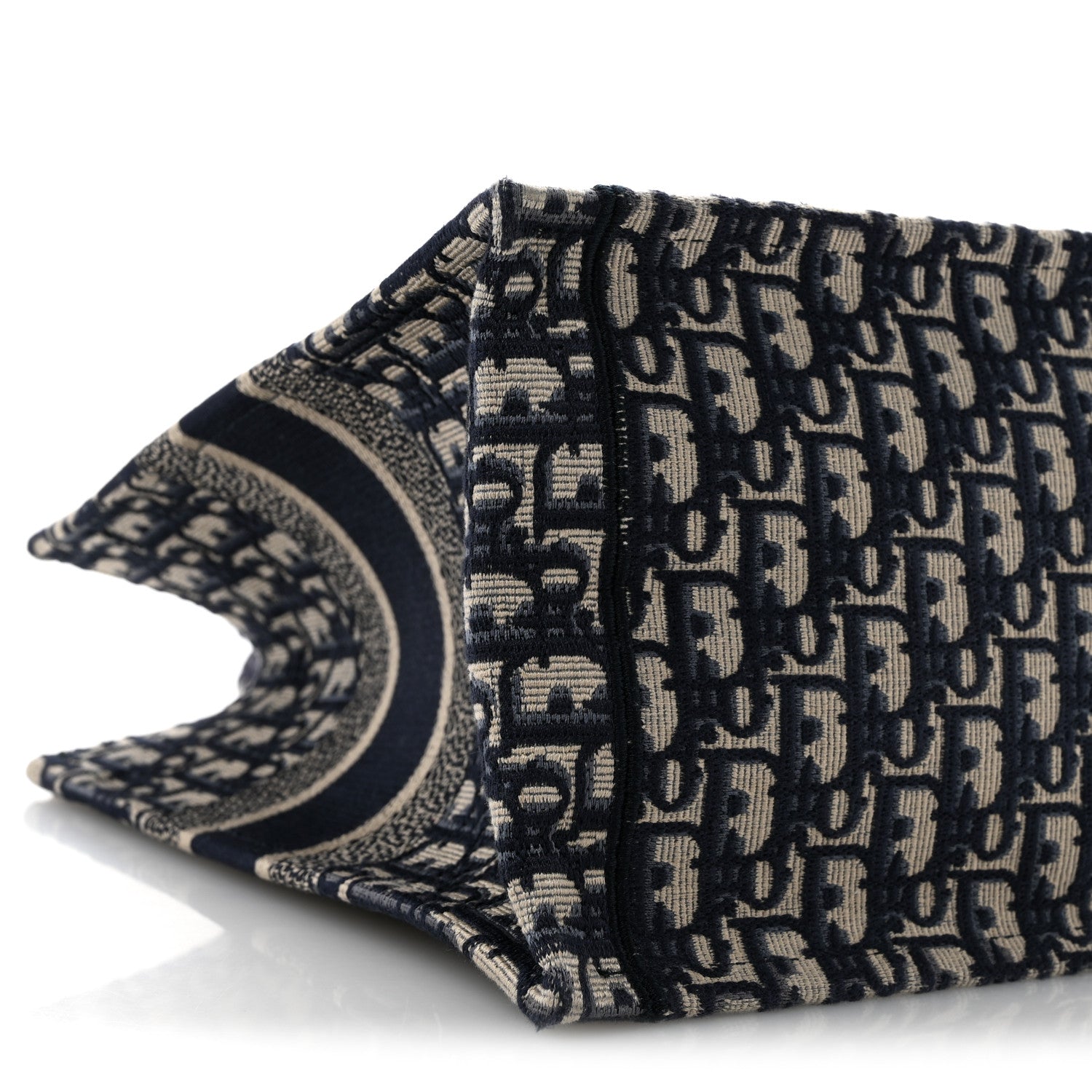 Oblique Medium Book Tote Blue Multicolor