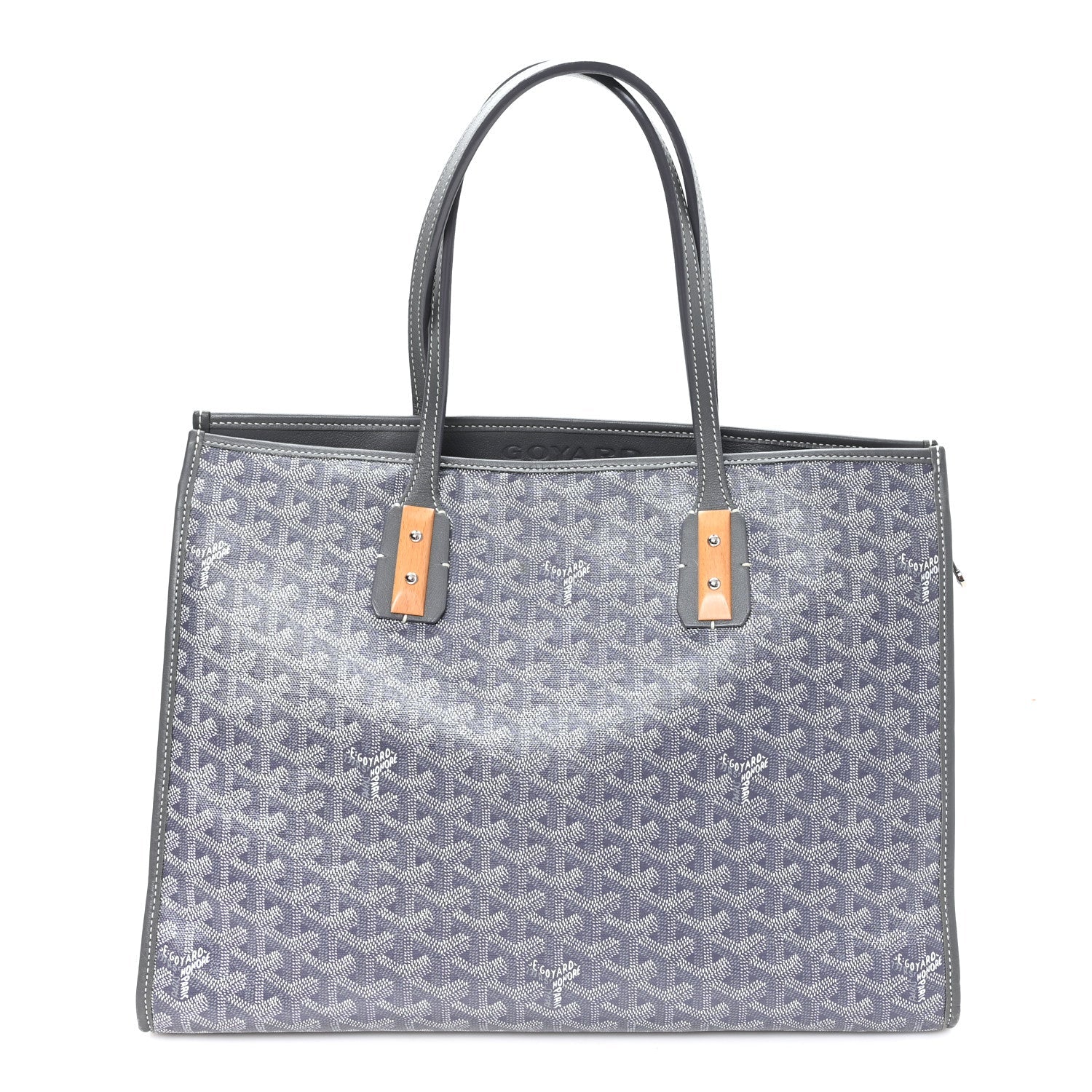 Goyardine Marquises Tote Grey