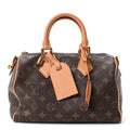 Calfskin Monogram Speedy P9 Bandouliere 25