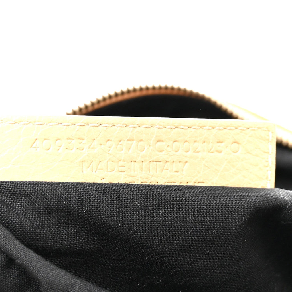 Agneau Classic Hardware Maxi Twiggy Beige Sahara