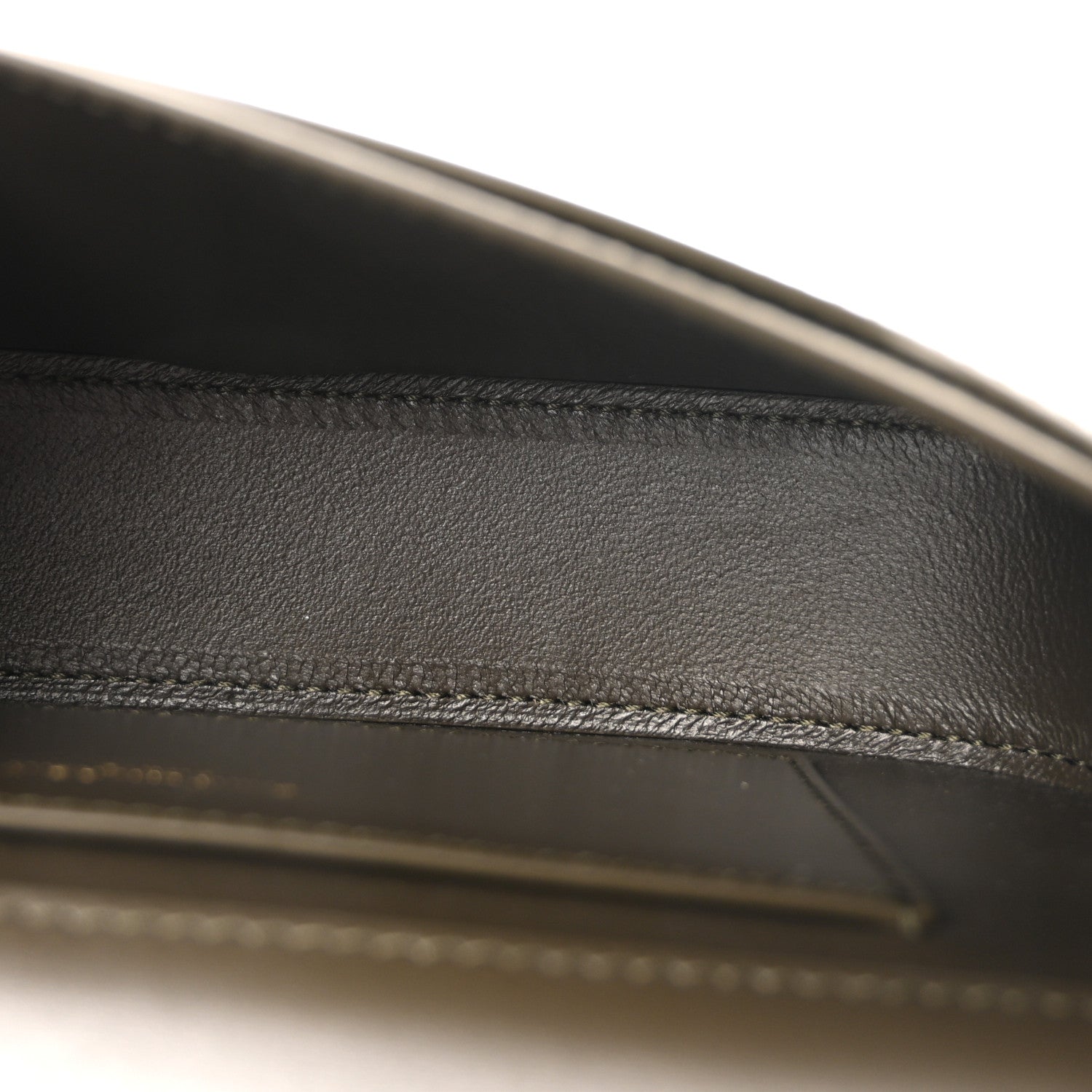 Box Calfskin Mini Voltaire Shoulder Bag  Deep Musk