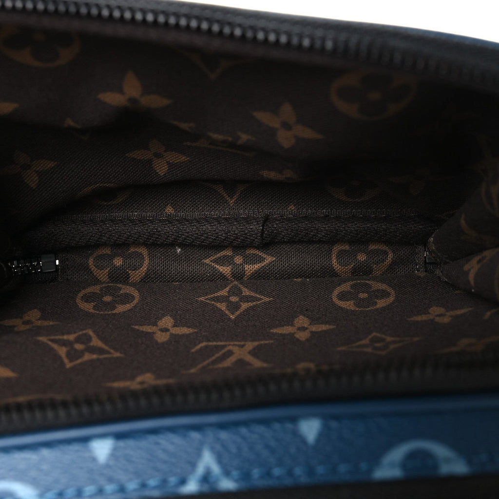 Monogram Alpha Wearable Wallet Atlantic Blue