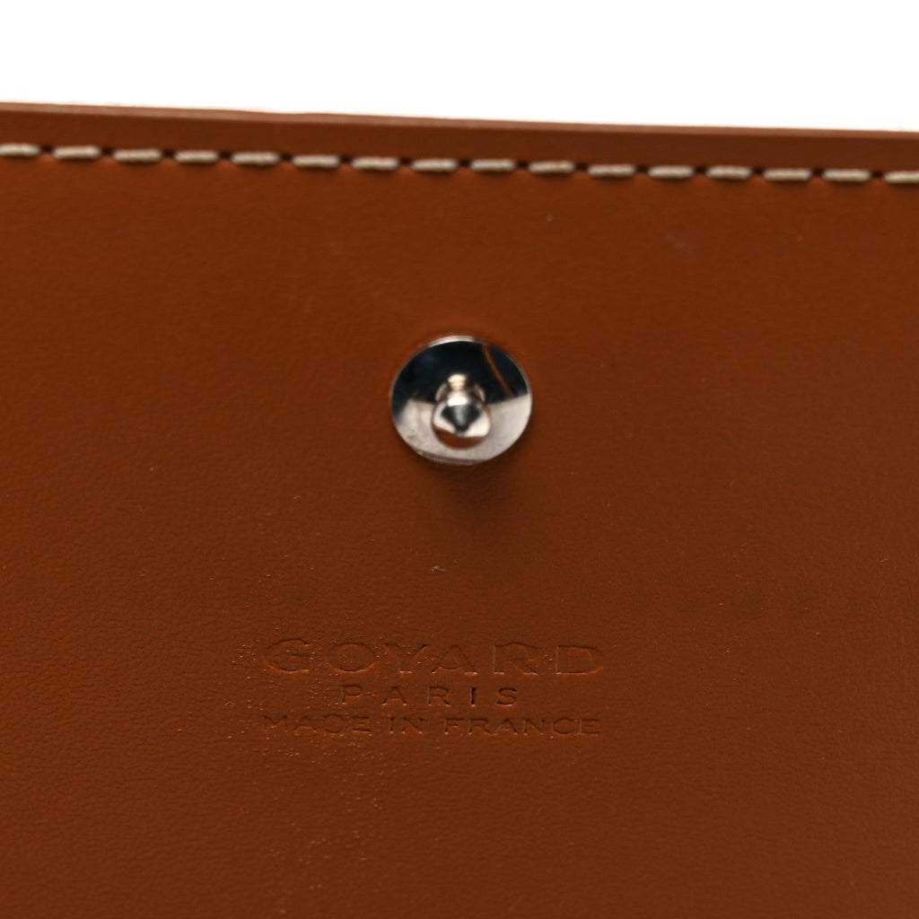 Goyardine Varenne Continental Wallet Black Gold