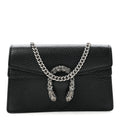 Calfskin Super Mini Dionysus Shoulder Bag Black