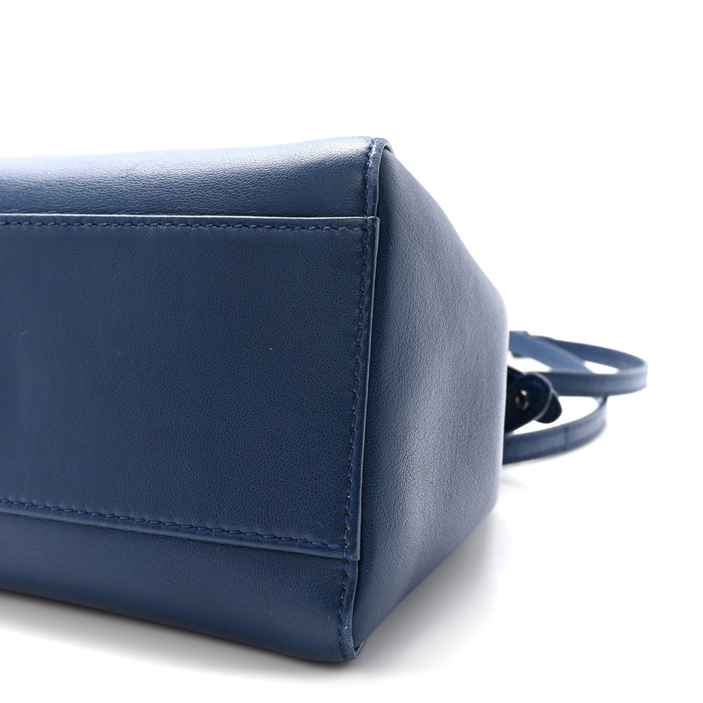 Nappa Mini Peekaboo Iconic Satchel Dark Blue
