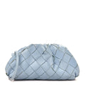 Nappa Intrecciato Coin Purse Ice