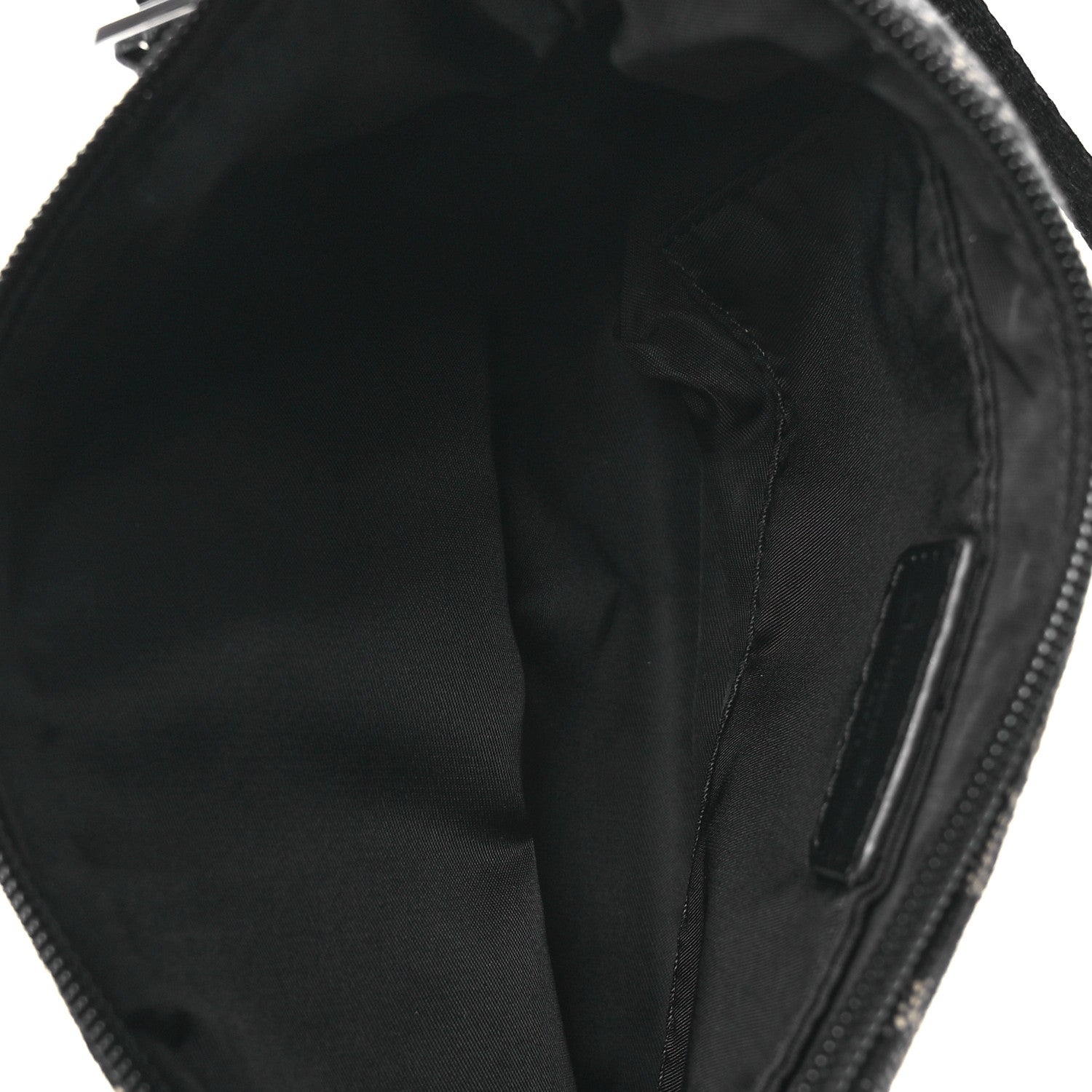 Monogram Shoulder Bag Pochette Black