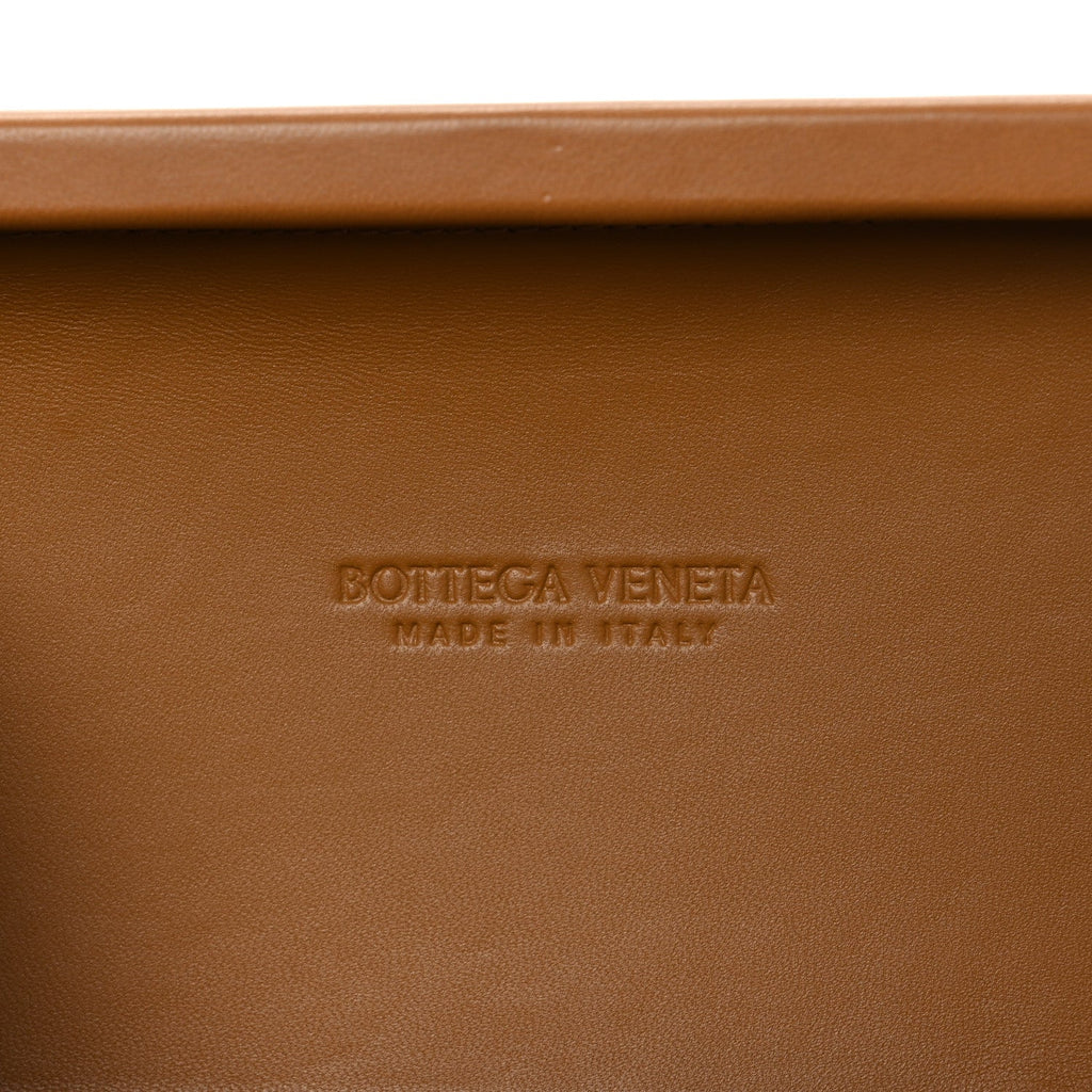 Calfskin Intrecciato Knot On Strap Camel