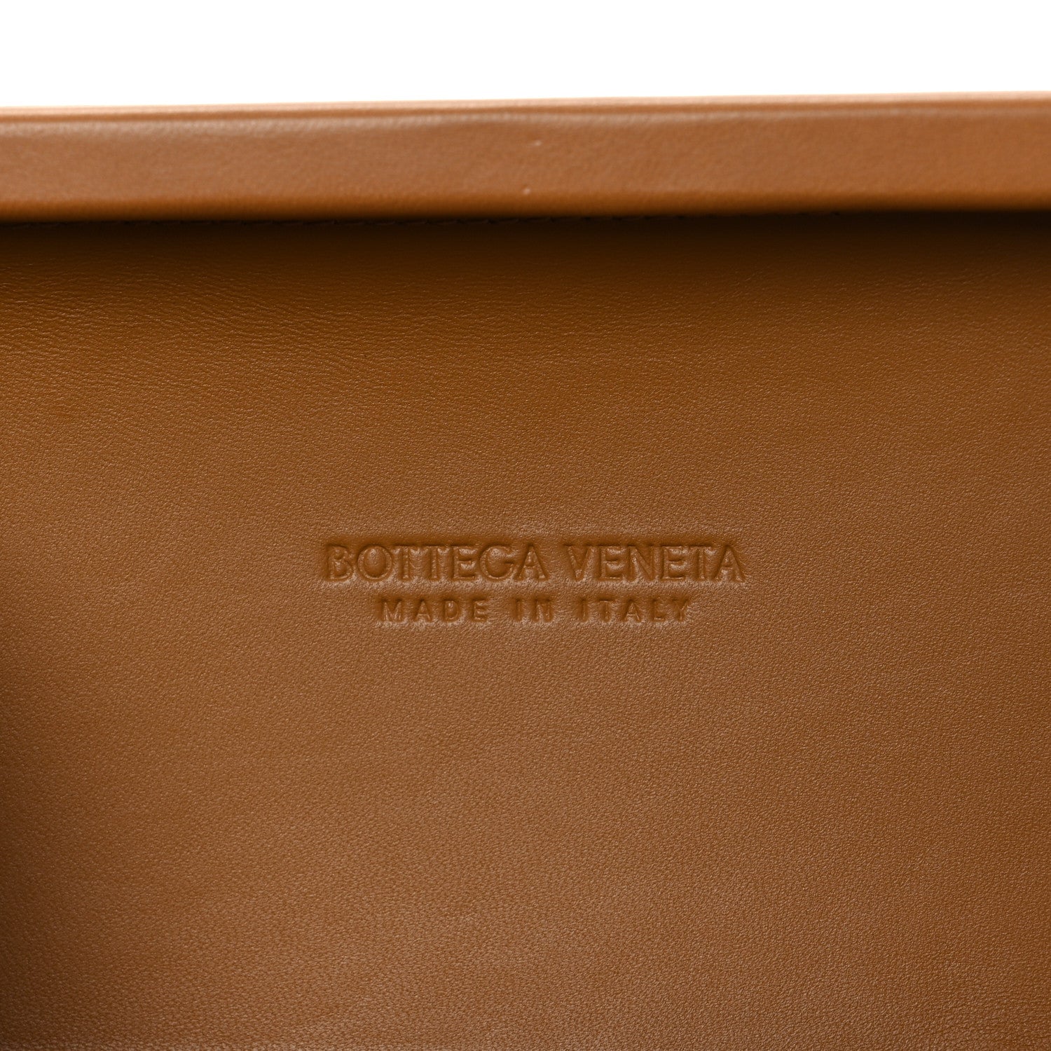Calfskin Intrecciato Knot On Strap Camel