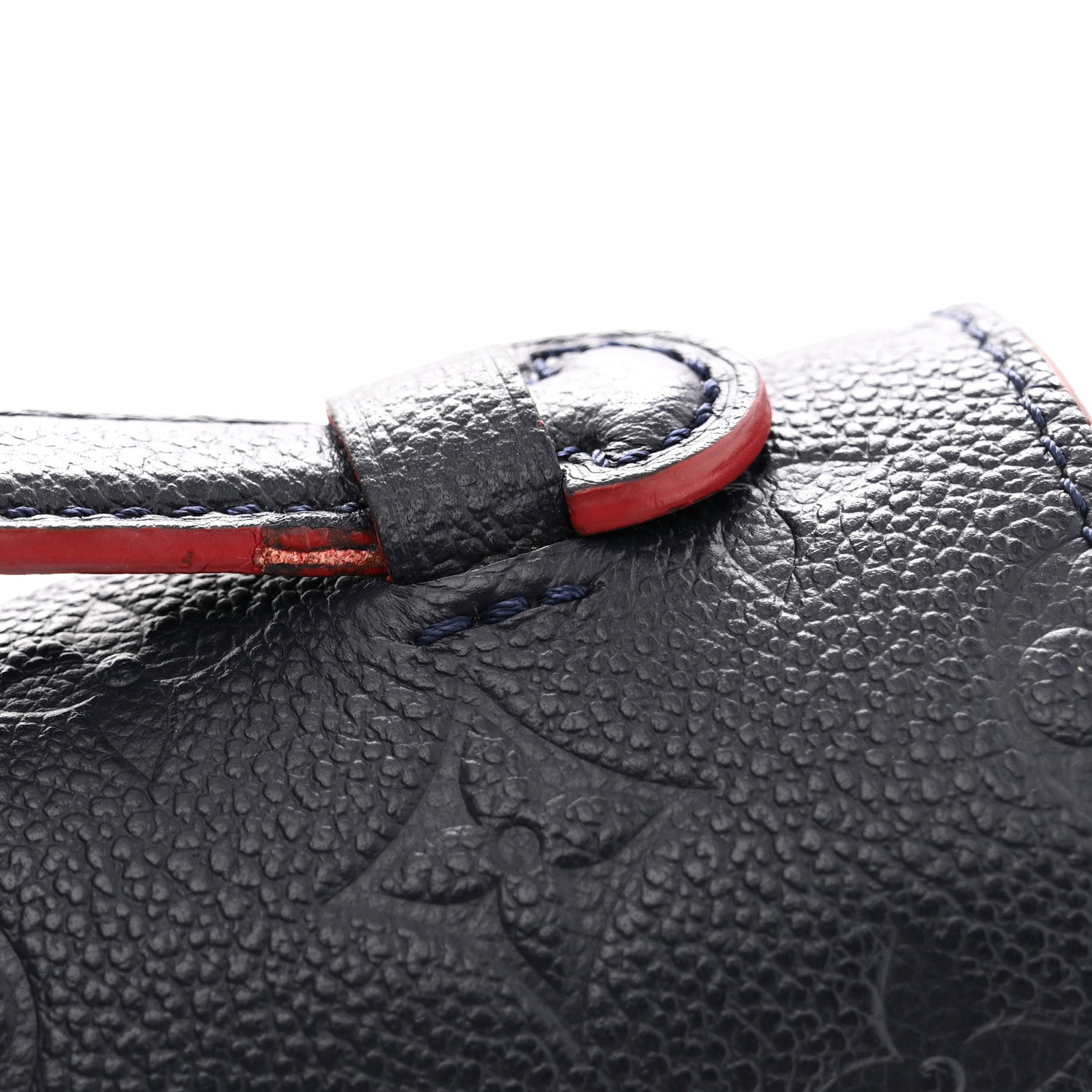 Empreinte Pochette Metis Marine Rouge