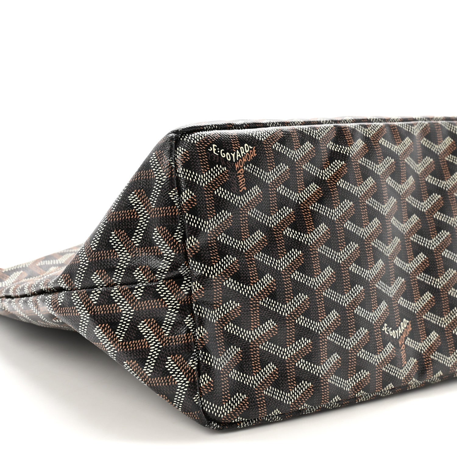 Goyardine Saint Louis PM Black Gold