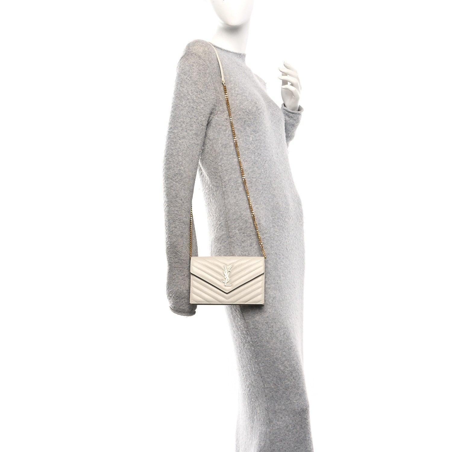Monogram Multicolor Pochette Milla MM White