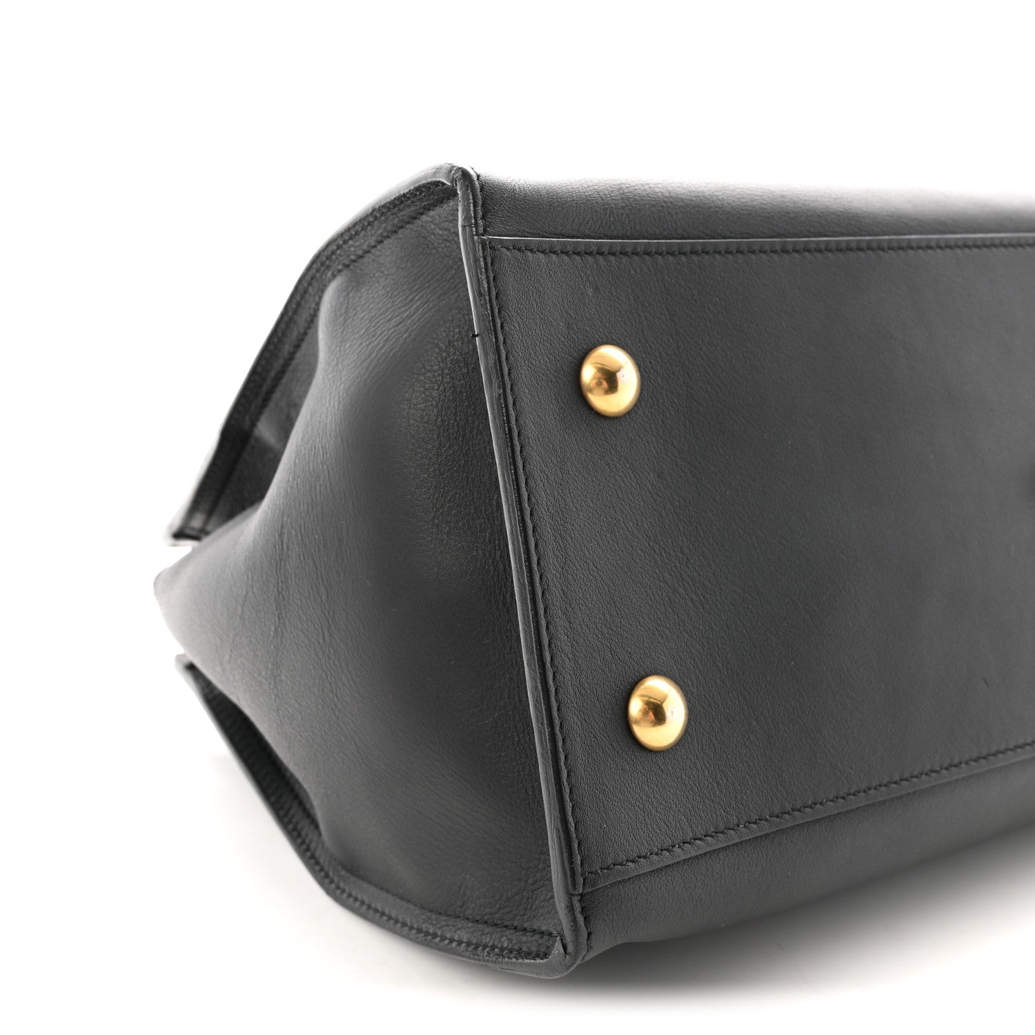 Calfskin Small Classic Y Cabas Black