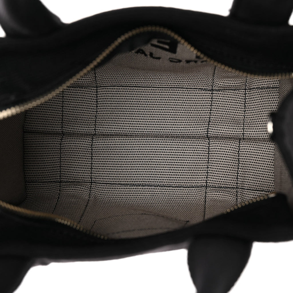 Cotton Canvas The Jacquard Tote Bag Black