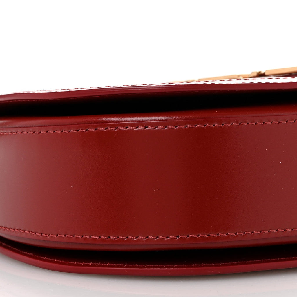 Calfskin Large Greca Goddess Shoulder Bag Red