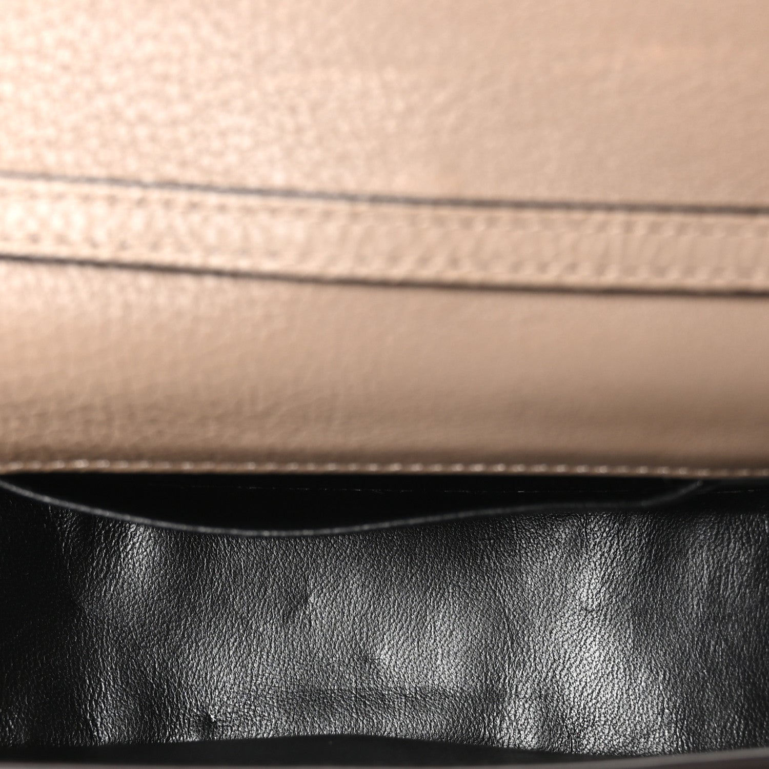 Calfskin Small Nile Bracelet Minaudiere Bag Motty Grey