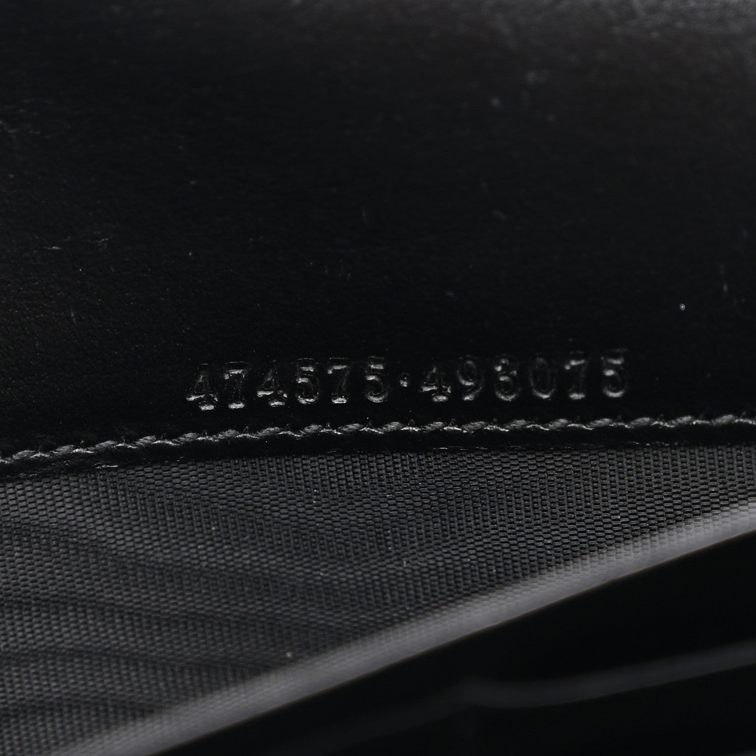 Calfskin Matelasse GG Marmont Chain Wallet Black
