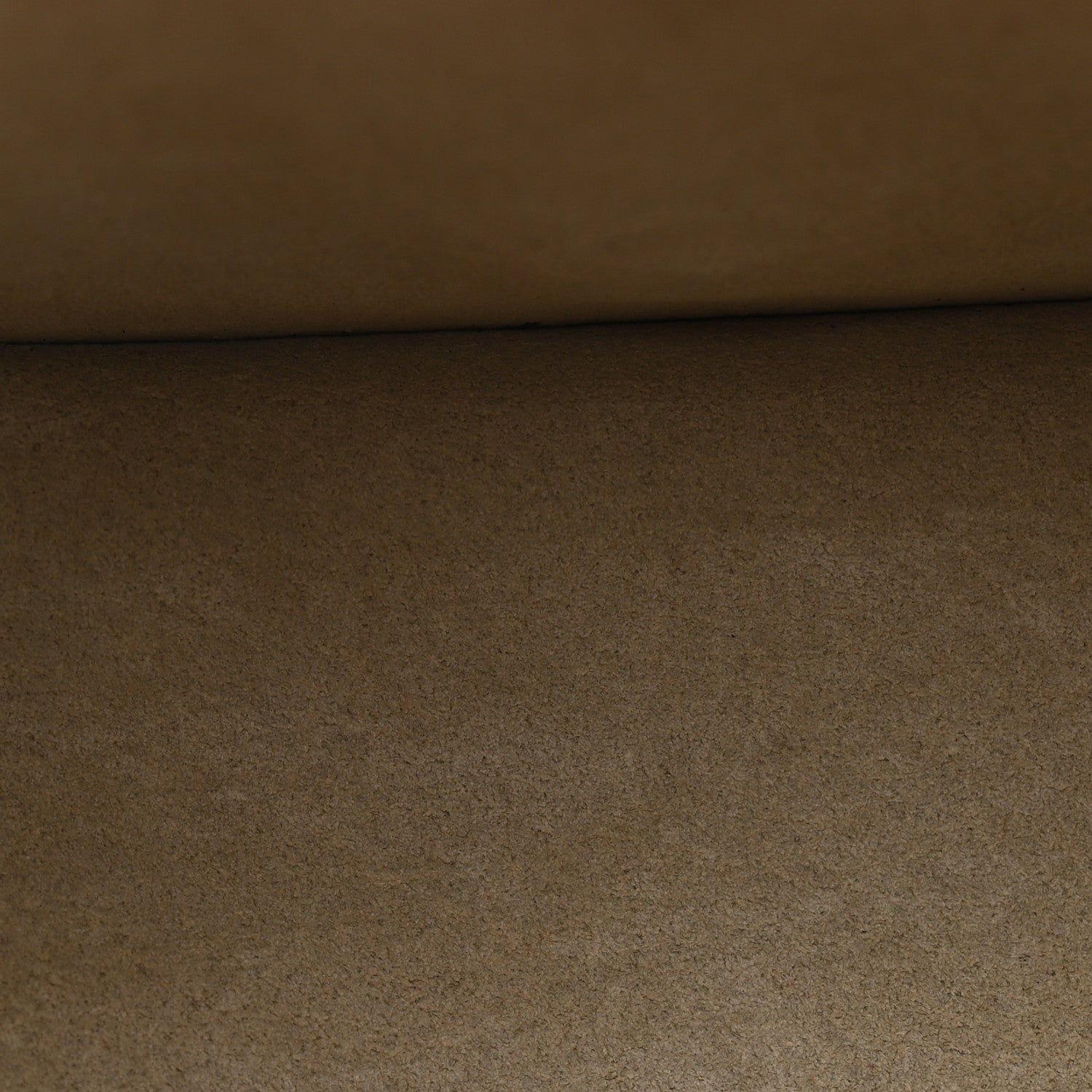 Calfskin Suede Medium Nile Bracelet Bag Caramel