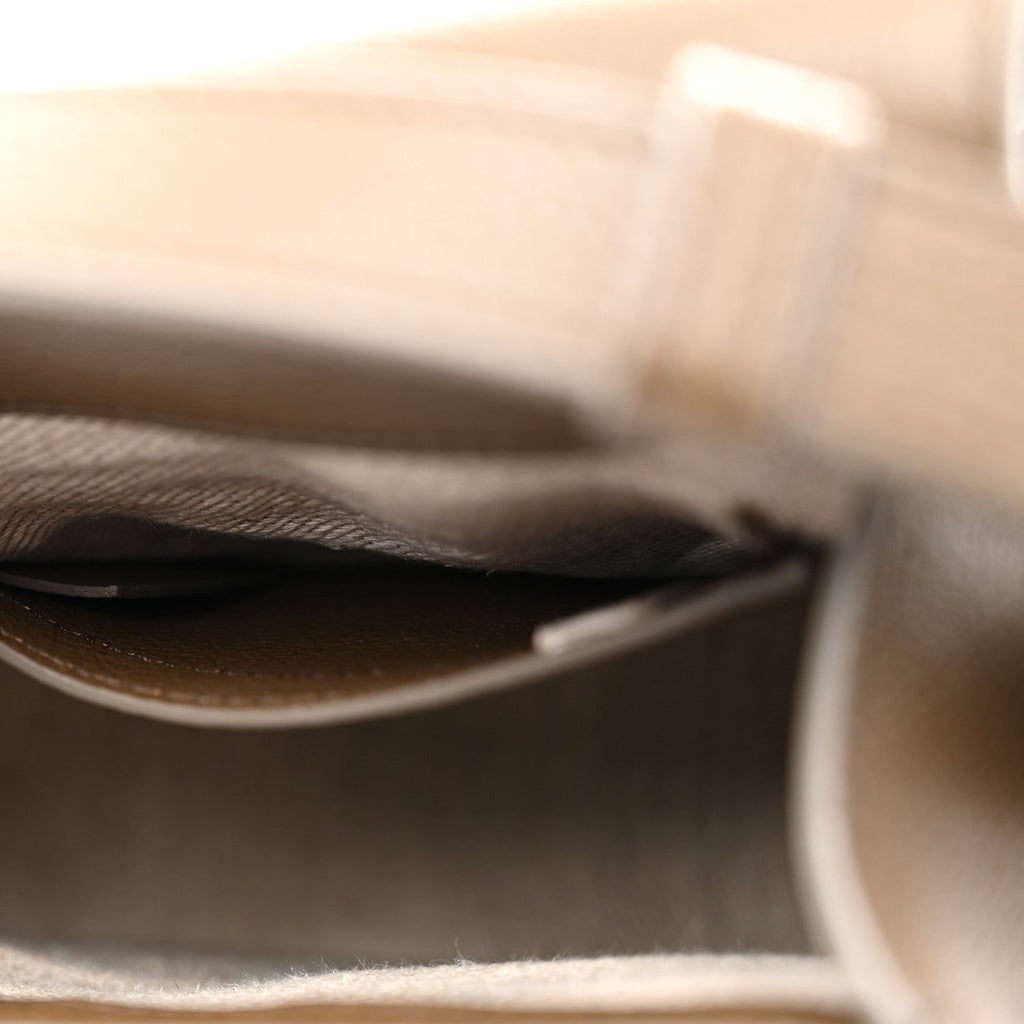 Grained Calfskin Small Marcie Saddle Bag Dark Khaki