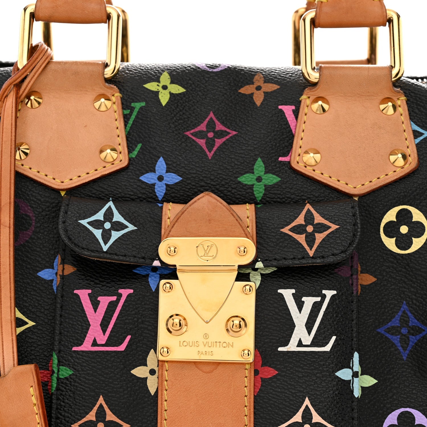 Monogram Multicolor Speedy 30 Black