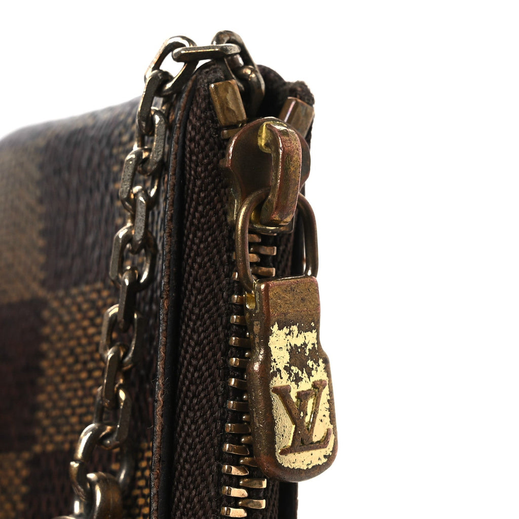 Damier Ebene Key Pouch
