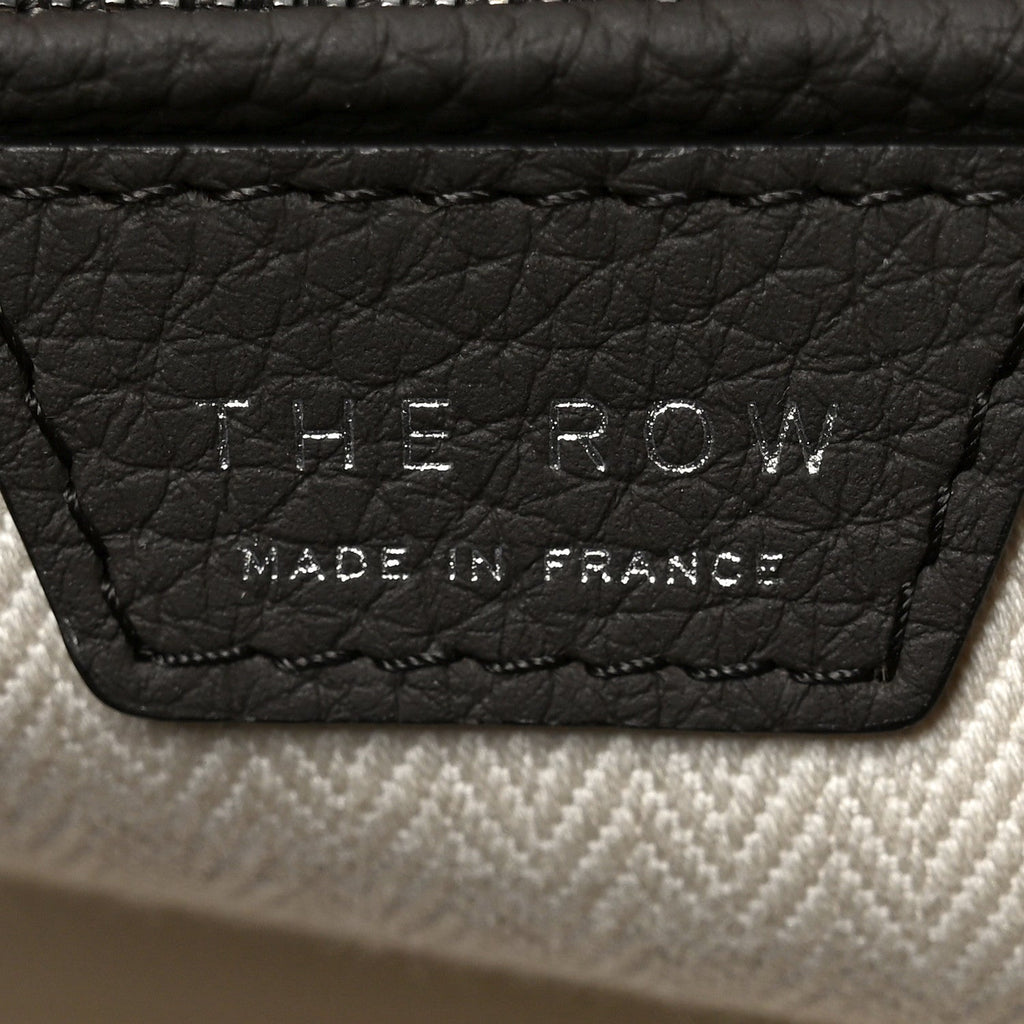 Matte Grained Calfskin Marlo 14 Mid Grey