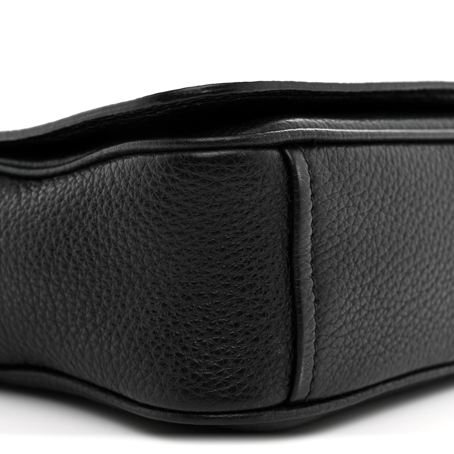 Vitello Phenix Crossbody Bag Black
