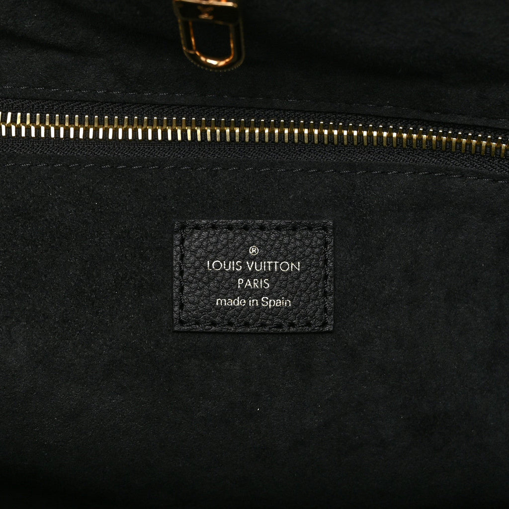 Empreinte Monogram Giant Neverfull MM Black Beige