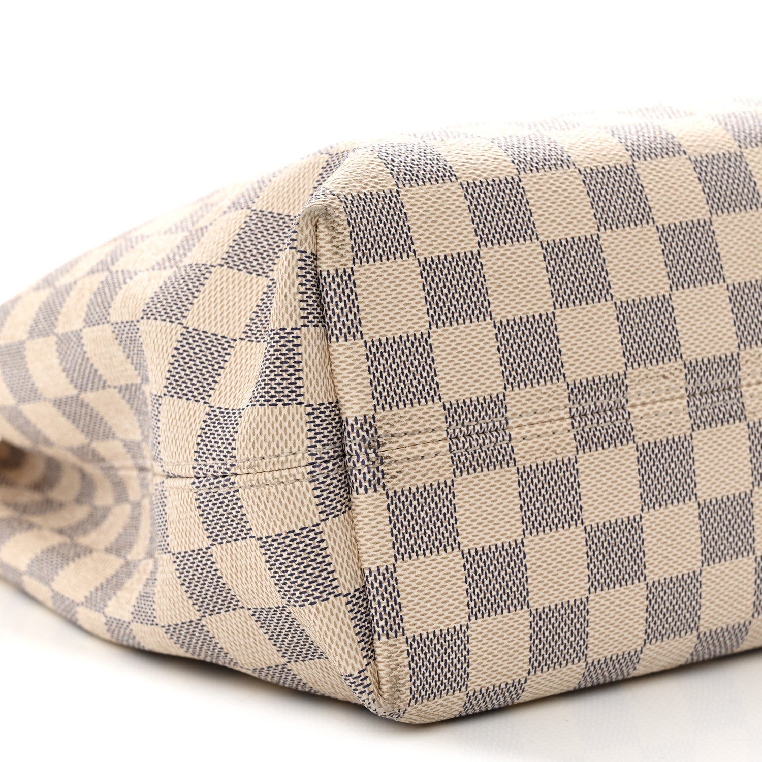 Damier Azur Graceful PM Rose Ballerine