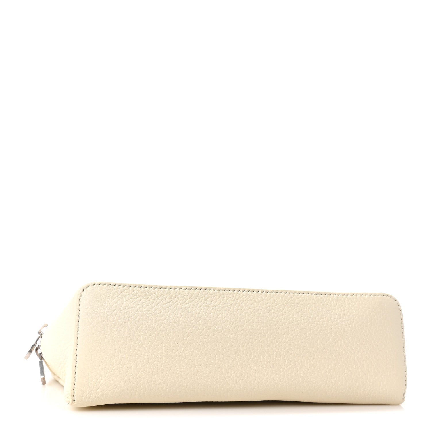 Tender Calfskin L19 Extra Pocket Pouch Whisper White