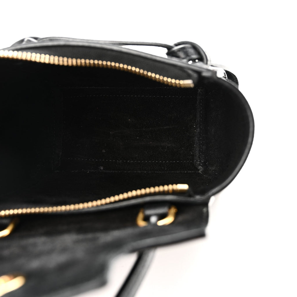 Grained Calfskin Pico Belt Bag Black