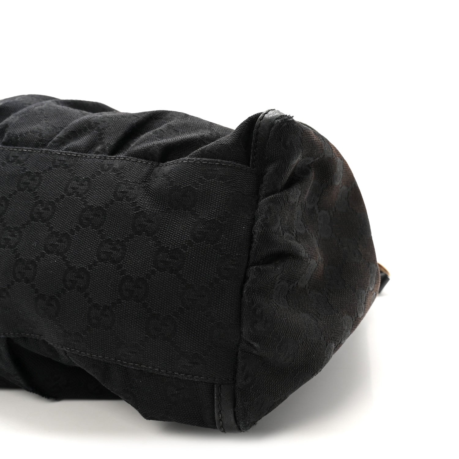 Monogram Large D Ring Hobo Black
