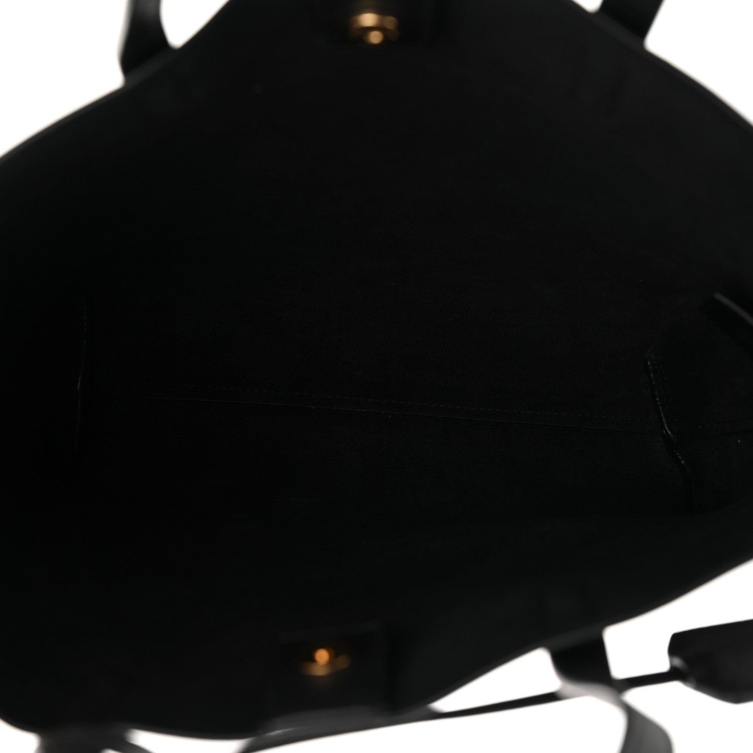 Calfskin Toy Shopping Tote Black