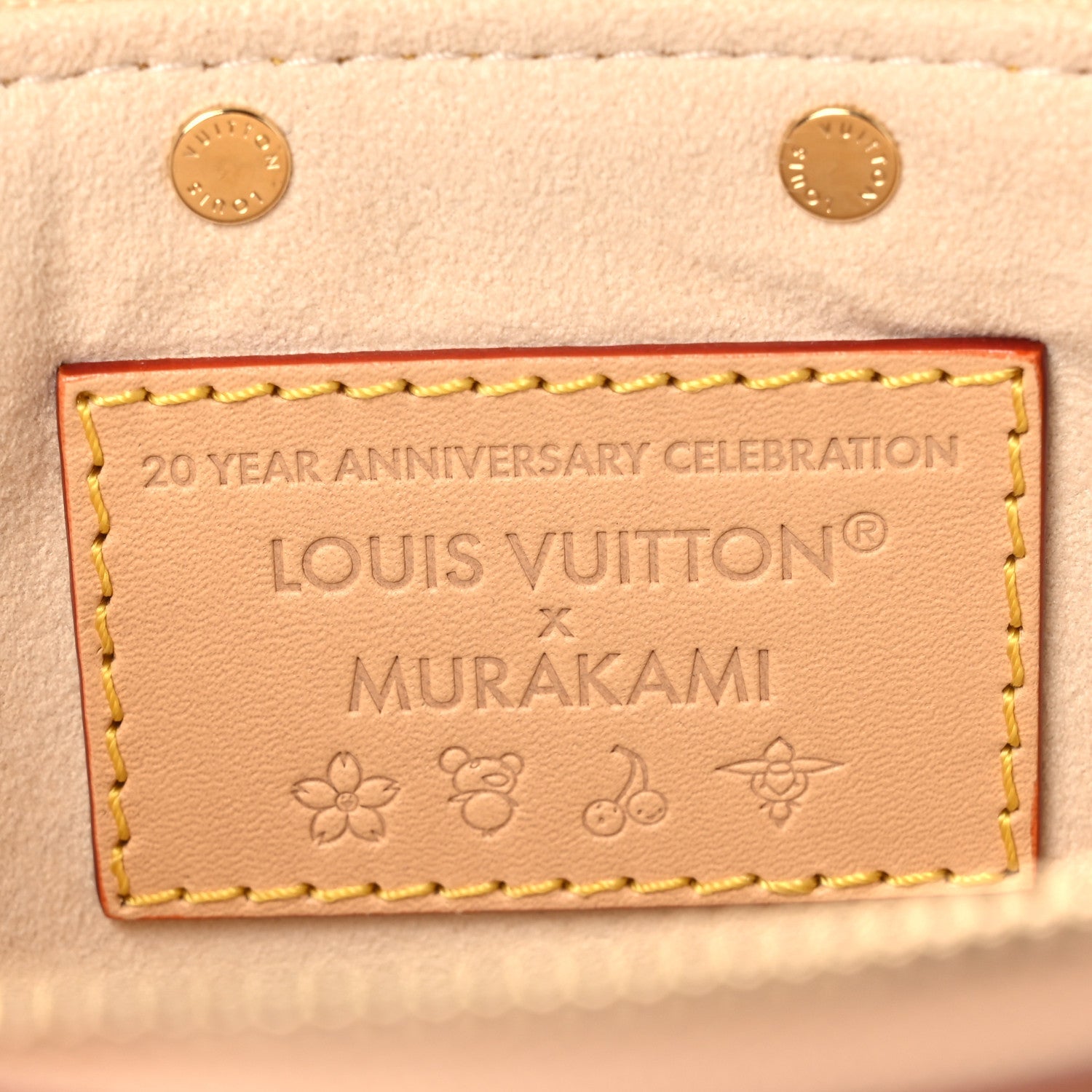 LV X TM Monogram Multicolor Pochette Accessories White