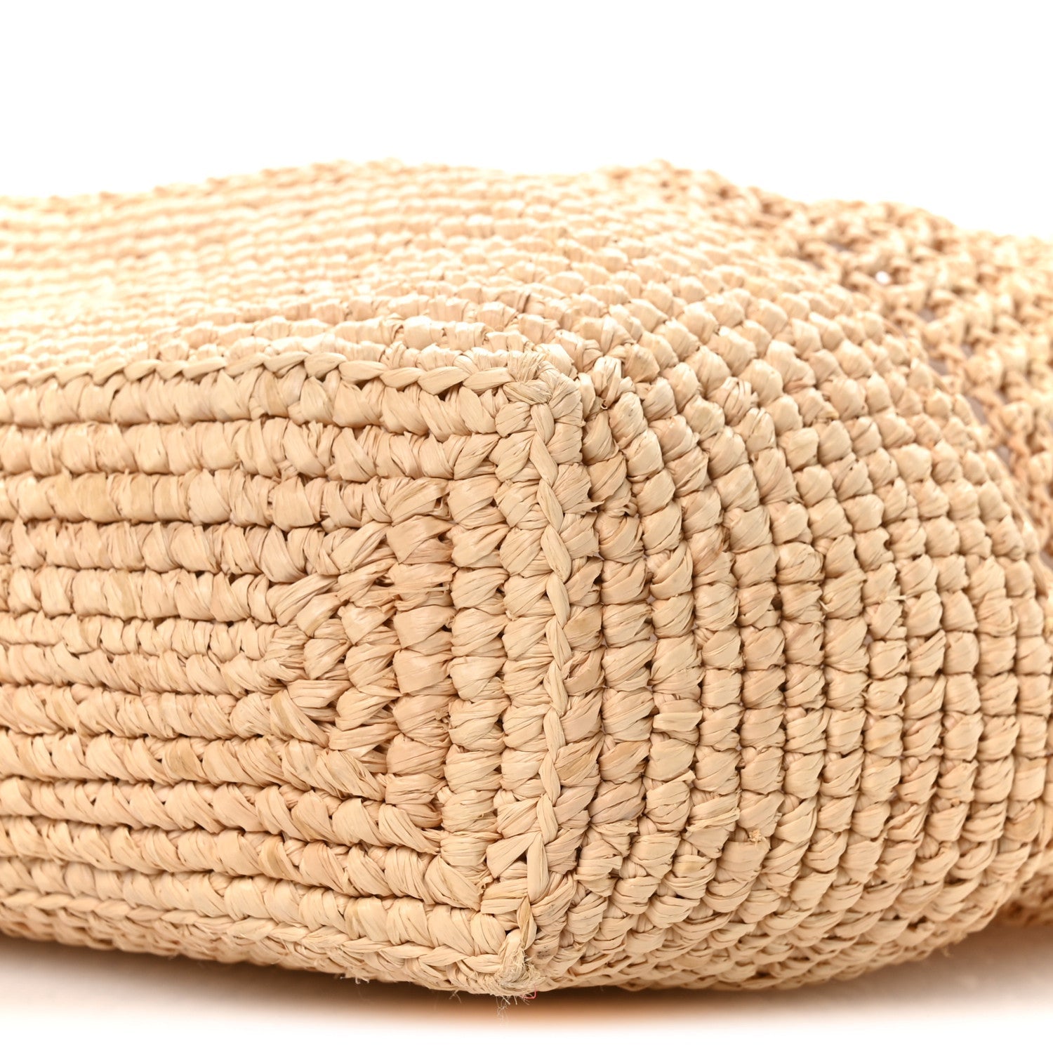 Raffia Icare Shopping Tote Natural